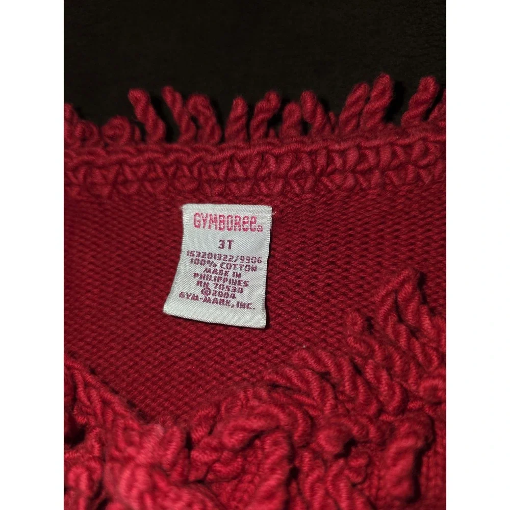 Gymboree vintage tiger love pocket pal sweater size 3t